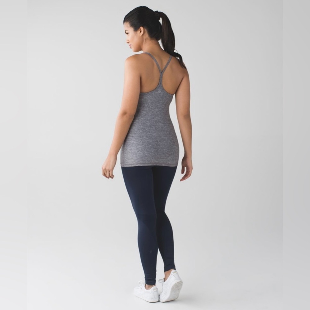 Gray Racerback Tank Top - Picture 3 of 9